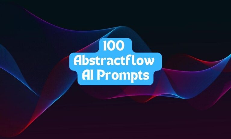 100 Abstract flow AI Prompts